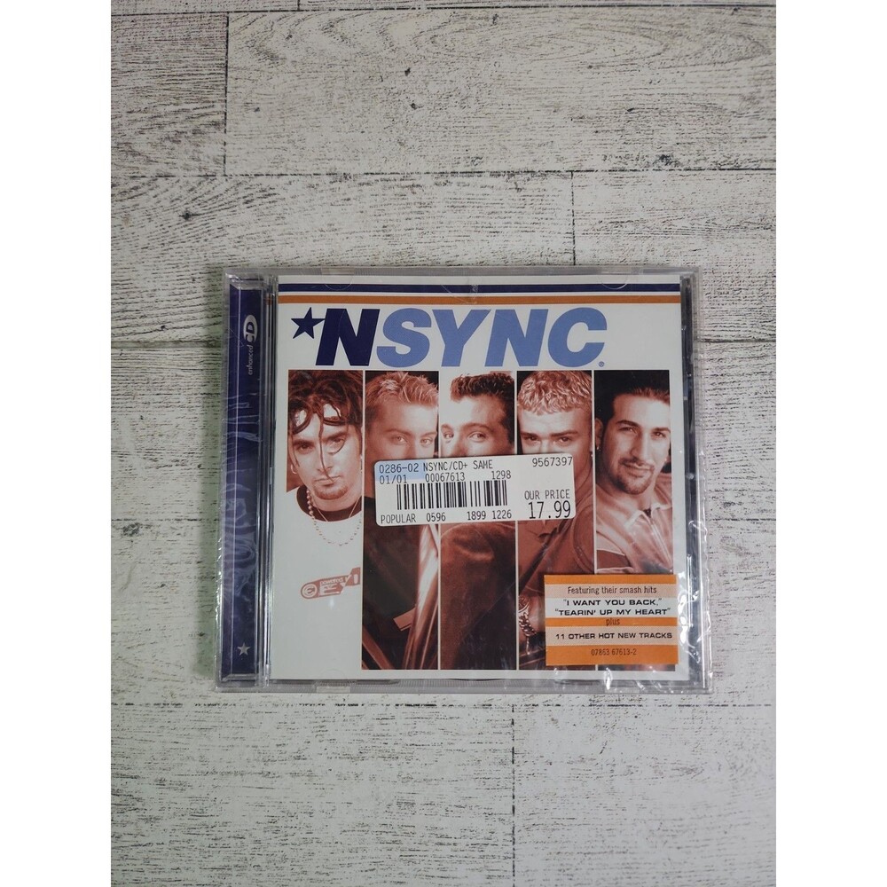 'N SYNC Self-Titled 1998 CD‎ Brand New Sealed NSYNC Justin Timberlake Lance Bass